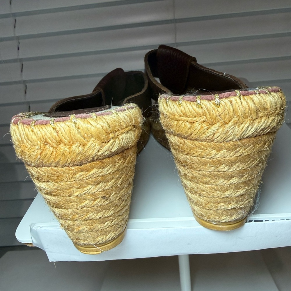 Burberry nova check sandals women wedges size 40 - Picture 4 of 13